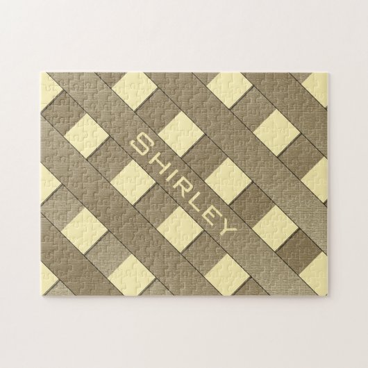 Lattice Fence by Shirley Taylor Legpuzzel (Horizontaal)