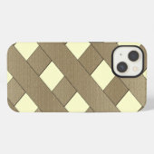Lattice Fence door Shirley Taylor iPhone Hoesje (Achterkant horizontaal)