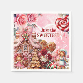 Lattice & Lace Valentijn Gingerbread servetten