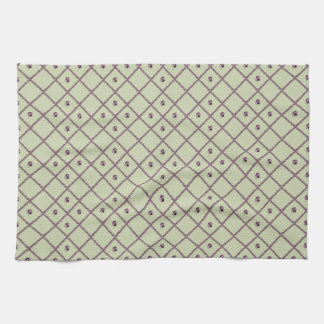 Lattice Pansy Tea Towel Theedoek