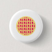 Lattice Raspberry Pie - Pi Day Ronde Button 3,2 Cm (Voorkant)