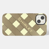 Latticehek door Shirley Taylor iPhone Hoesje (Achterkant horizontaal)