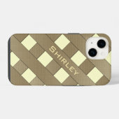 Latticehek door Shirley Taylor iPhone Hoesje (Achterkant horizontaal)
