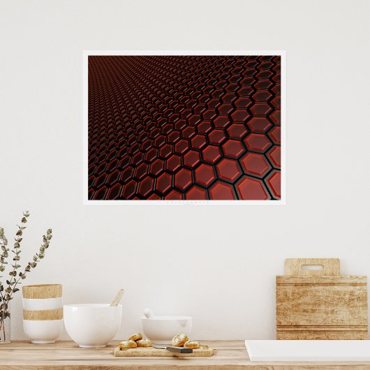 Latticewerk Poster (Keuken)