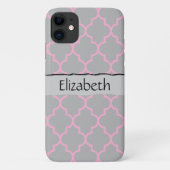 Latticework, Quatrefoil, Trellis, Monogram Case-Mate iPhone Case (Achterkant)