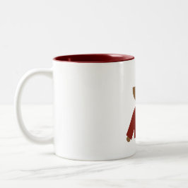 Latty Mug Tweekleurige Koffiemok