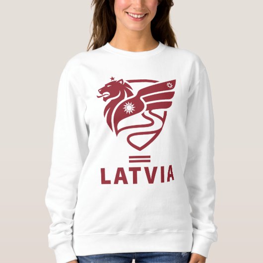 Latvia Baltic State Northern Europe Trui (Voorkant)