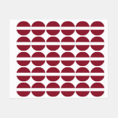 Latvia Flag Emblem Labels (Vel)