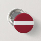 Latvia Flag Pin Button (Voorkant /achterkant)