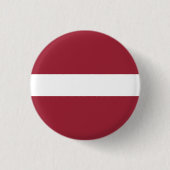 Latvia Flag Pin Button (Voorkant)