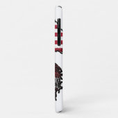 Latvia Latvian American USA United States America Case-Mate iPhone Case (Achterkant/links)