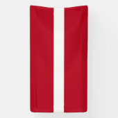 Latvian flag of Latvia custom banner sign (Verticaal)