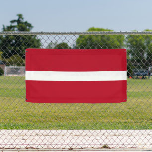 Latvian flag of Latvia custom banner sign