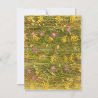 Latvian Wildflowers – Nature Preserved Briefkaart