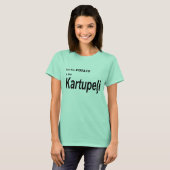 Latvian "You Say Potato" T-shirt (Voorkant volledig)