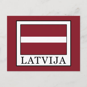 Latvija Briefkaart