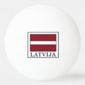 Latvija Pingpongbal (Voorkant)