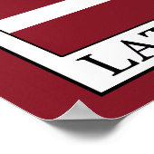 Latvija Poster (Hoek)