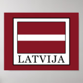 Latvija Poster (Voorkant)