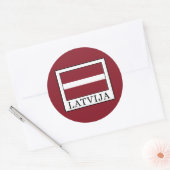 Latvija Ronde Sticker (Envelop)