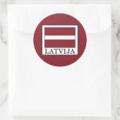 Latvija Ronde Sticker (Tas)