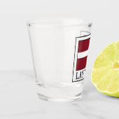 Latvija Shot Glas (Links)