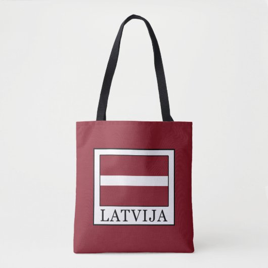 Latvija Tote Bag (Voorkant)
