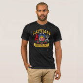 Latvijas Republika T-shirt (Voorkant volledig)