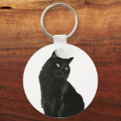 Lau Black Cat Sleutelhanger (Voorkant)