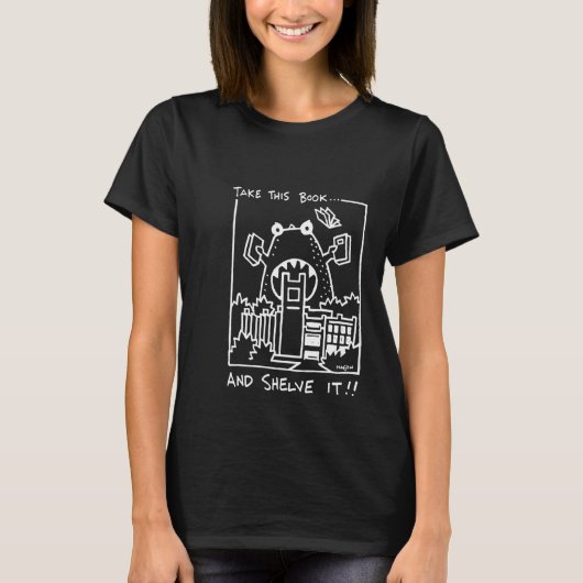 Lau Snacktime Dark T-shirt (Voorkant)