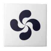 Lauburu-symbool Tegeltje (Voorkant)