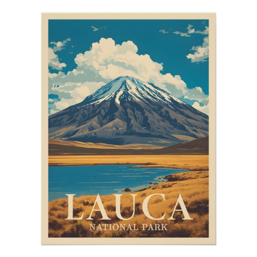 Lauca National Park - Chile Perfect Poster (Voorkant)