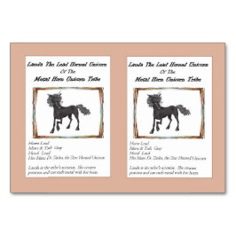 Lauda, de eenhoornige Kaart met hoorns