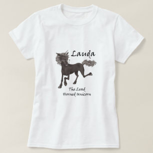 Lauda The Lead Horned Unicorn T-shirt-Shirt T-shirt