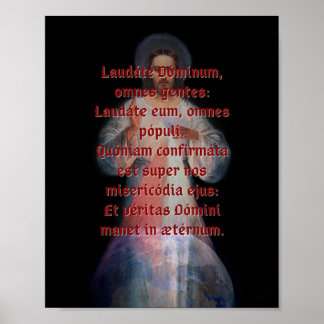 Laudáte Dominum Print medium