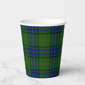 Lauder Clan Tartan Plaid Papier Cups Papieren Bekers (Achterkant)