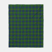 Lauder Clan Tartan Pset Fleece Blanket (Voorkant)