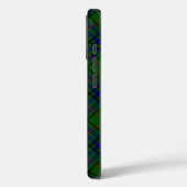 Lauder tartan blauw groen geruit Case-Mate iPhone case (Achterkant / Links)