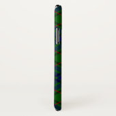 Lauder tartan blauw groen geruit Case-Mate iPhone case (Achterkant / rechts)