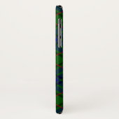 Lauder tartan blauw groen geruit Case-Mate iPhone case (Achterkant/links)