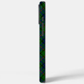 Lauder tartan blauw groene vleid Case-Mate iPhone case (Achterkant / Links)