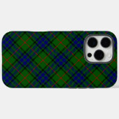 Lauder tartan blauw groene vleid Case-Mate iPhone case (Achterkant (horizontaal))