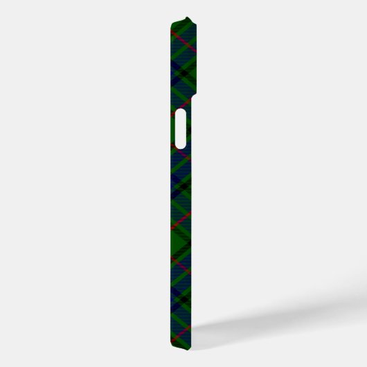 Lauder tartan blauw groene vleid Case-Mate iPhone case (Achterkant / Rechts)