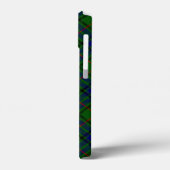 Lauder tartan blauw groene vleid Case-Mate iPhone case (Achterkant / Links)