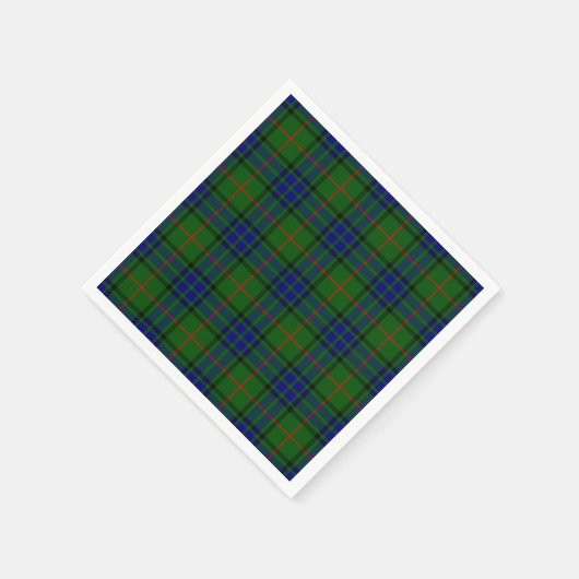 Lauder Tartan Plaid Papieren servetten (Hoek)