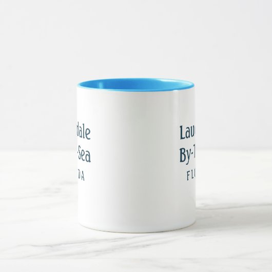 Lauderdale by-the-Zee Coffee Mok (Midden)