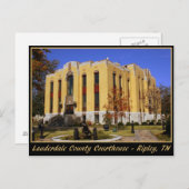 Lauderdale County Courthouse - Ripley, TN Briefkaart (Voorkant / Achterkant)