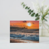 Lauderdale van het Zee, Florida - Splash Walls Briefkaart (Staand voorkant)