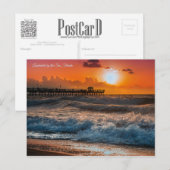 Lauderdale van het Zee, Florida - Splash Walls Briefkaart (Voorkant / Achterkant)