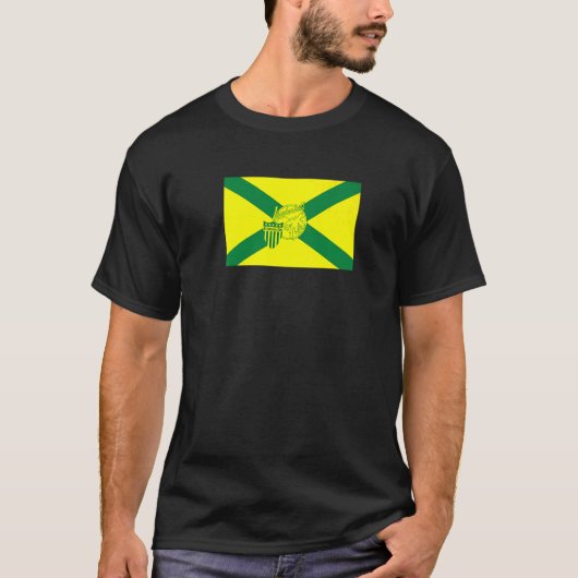 Lauderhill Florida Vlag   T-shirt (Voorkant)